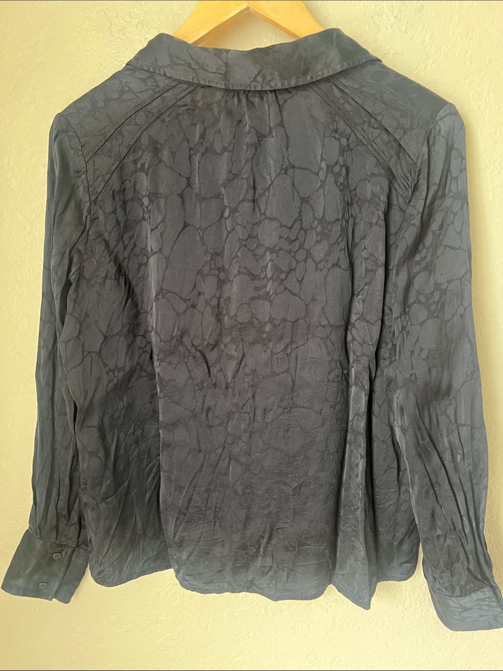 Ba&Sh Black Giraffe Pattern Button Blouse — image 7 of 8